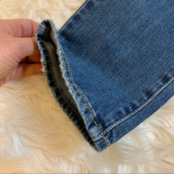 American Eagle Stretch Skinny Dark Wash Jeans 6 - Picture 4 of 9